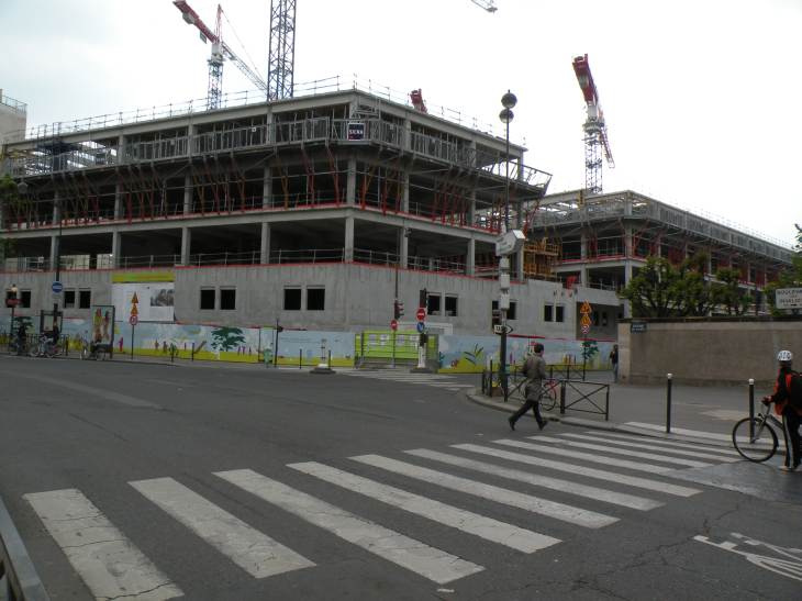  chantier, hôpital Necker